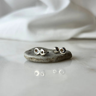 Two Dot Stud Earrings