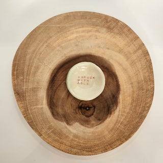 Unf**kwithable Small Stoneware Dish - Pink