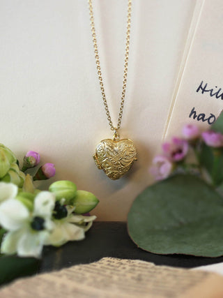 Victorian Keepsake Heart Locket