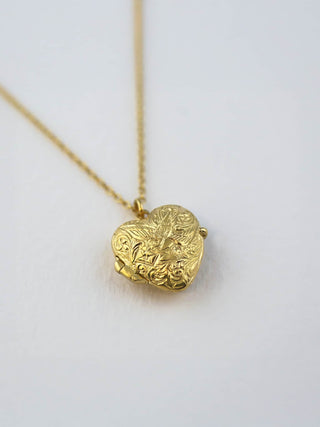 Victorian Keepsake Heart Locket