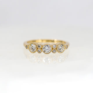 Yellow Gold Diamond Trinity