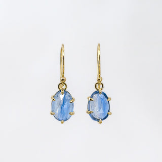 Claw Kyanite Dangle Earrings