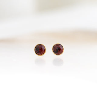 Garnet Juicy Gem Stud