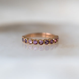 Ombre Sapphire Band