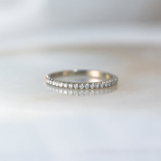 White Gold Diamond Wedding Band