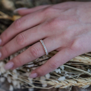 Yellow Gold 3mm Diamond Wedding Band