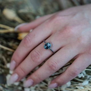 London Blue Topaz Ring