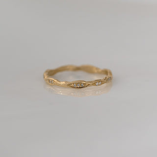 Wave Eternity Ring