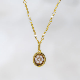 Yellow Romantica Margherita Necklace