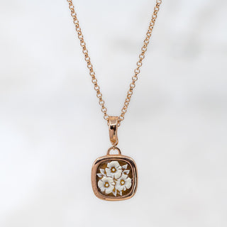 Rose Classica Large Tris Fiori Necklace