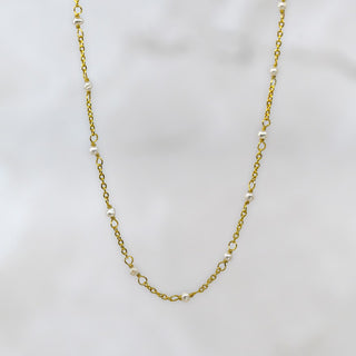 Yellow Elements Pearl Chain