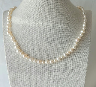 White Pearl Necklace