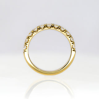 Yellow Gold Diamond Confetti Band