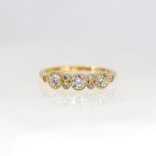 Yellow Gold Diamond Trinity