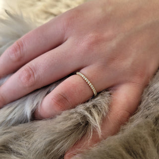 Yellow Gold Diamond Wedding Band