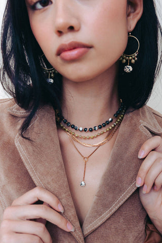 Zebra Jasper Firth Necklace