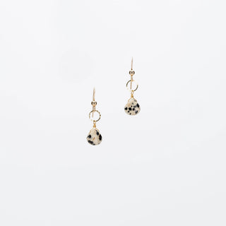 FW25 Dalmatian Jasper Sidra Earrings