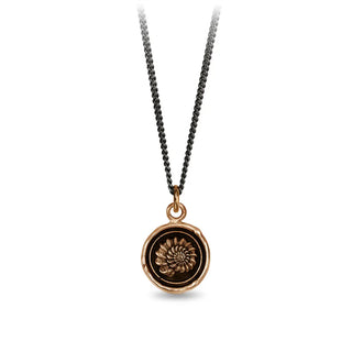 Becoming Bronze Talisman Necklace