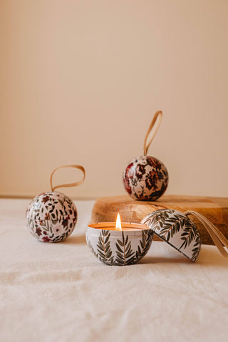 Spiced Cranberries - Christmas Ornament Candle