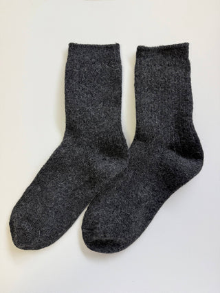 Iceland Wool Socks - Mushroom