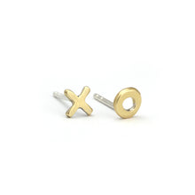 Load image into Gallery viewer, Marmalade Designs Bronze &quot;X + O&quot; Sculpted Studs