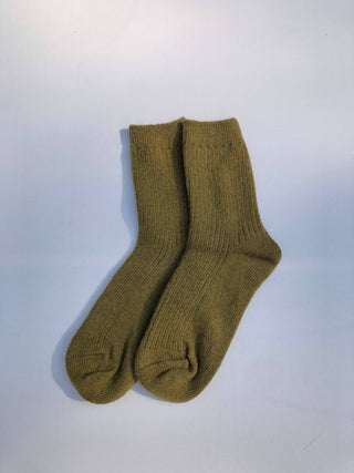 Iceland Wool Socks - Mushroom
