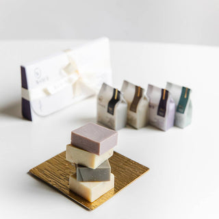 Small-Batch Vegan Mini Soap Square Discover Set