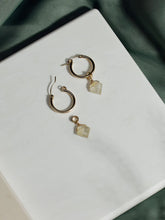 Load image into Gallery viewer, Continental Hoop Earrings-13mm