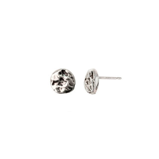 Extra Small Solid Circle Stud Earrings