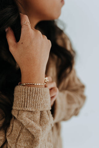 Confetti Disc Bracelet