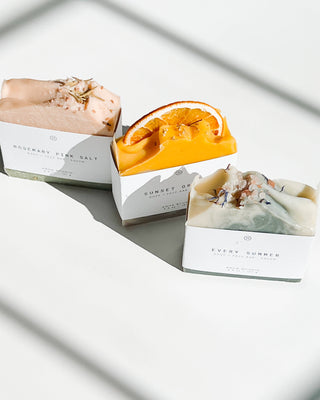 Sunset Orange Body + Face Bar