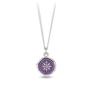 Direction Talisman Necklace - Mystic Violet