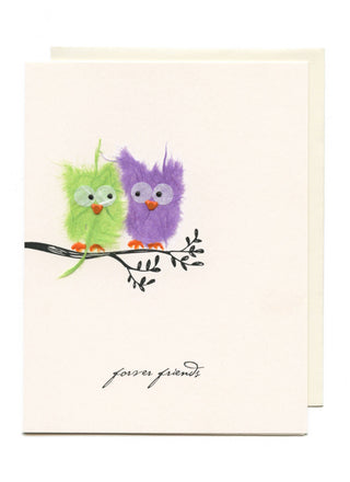 "Forever Friends" Owl on Brach