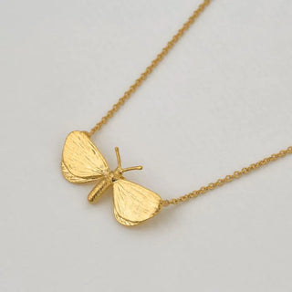 Drab Looper Moth Necklace