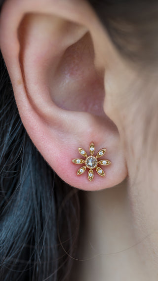 Flower Stud Earrings