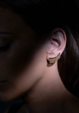 Fringe Sterling Silver Climbers