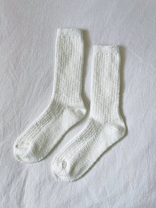 Le Bon Shoppe Cottage Socks - White Linen