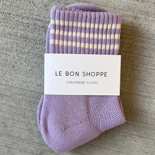 Le Bon Shoppe Girlfriend Socks - Iris
