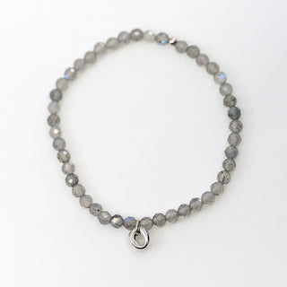 Labradorite Stretchy Lucky Stone Bracelet
