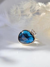 Load image into Gallery viewer, London Blue Topaz Ring
