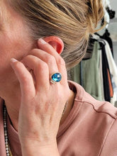 Load image into Gallery viewer, London Blue Topaz Ring