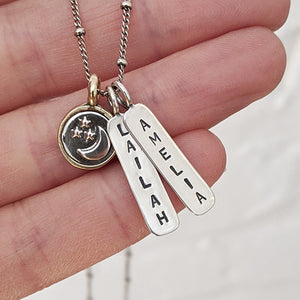 Marmalade Designs Bronze Hand Stamped Word Tag Charms