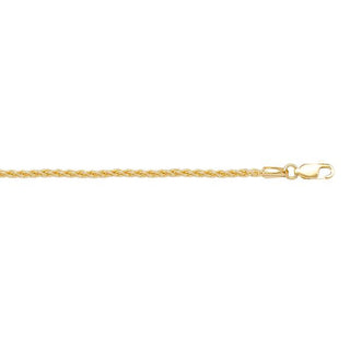 Yellow Gold Wheat Chain