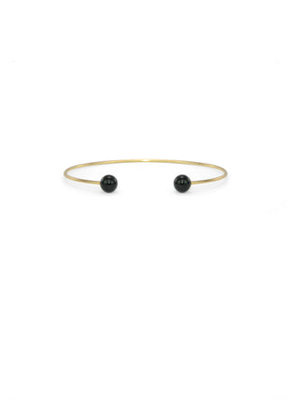 Onyx Gold Bracelet