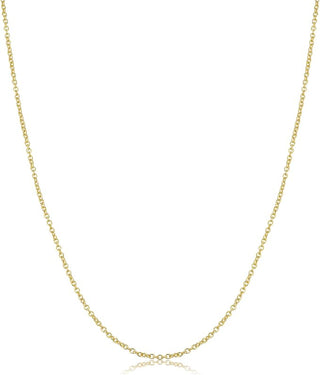 Yellow Gold Rolo Chain 18"