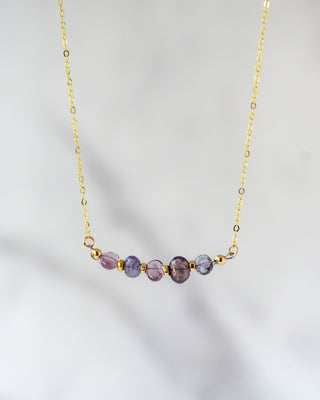 Spinel Bar Necklace