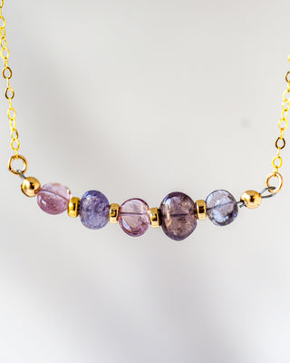 Spinel Bar Necklace