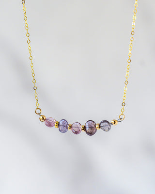 Spinel Bar Necklace