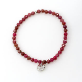 Rhodochrosite Stretchy Lucky Stone Bracelet