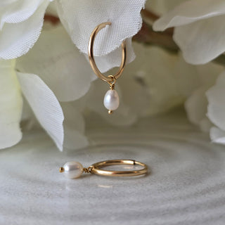 Dewdrop Pearl Earrings